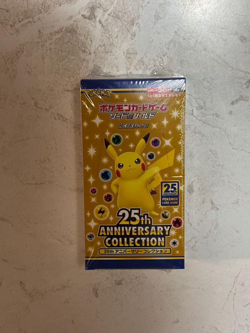 ポケモンカード 25th Anniversary Collectioシュリンク付
