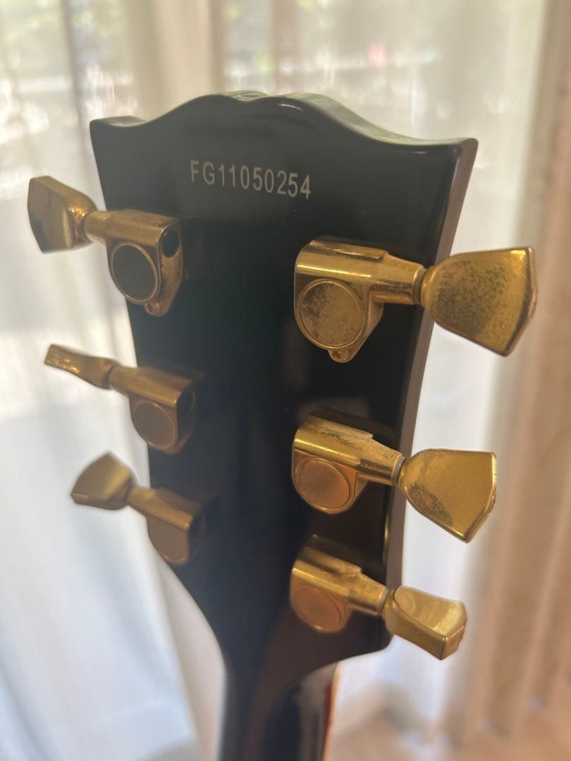 Burny SRLC55 Black フェルナンデス レスポール