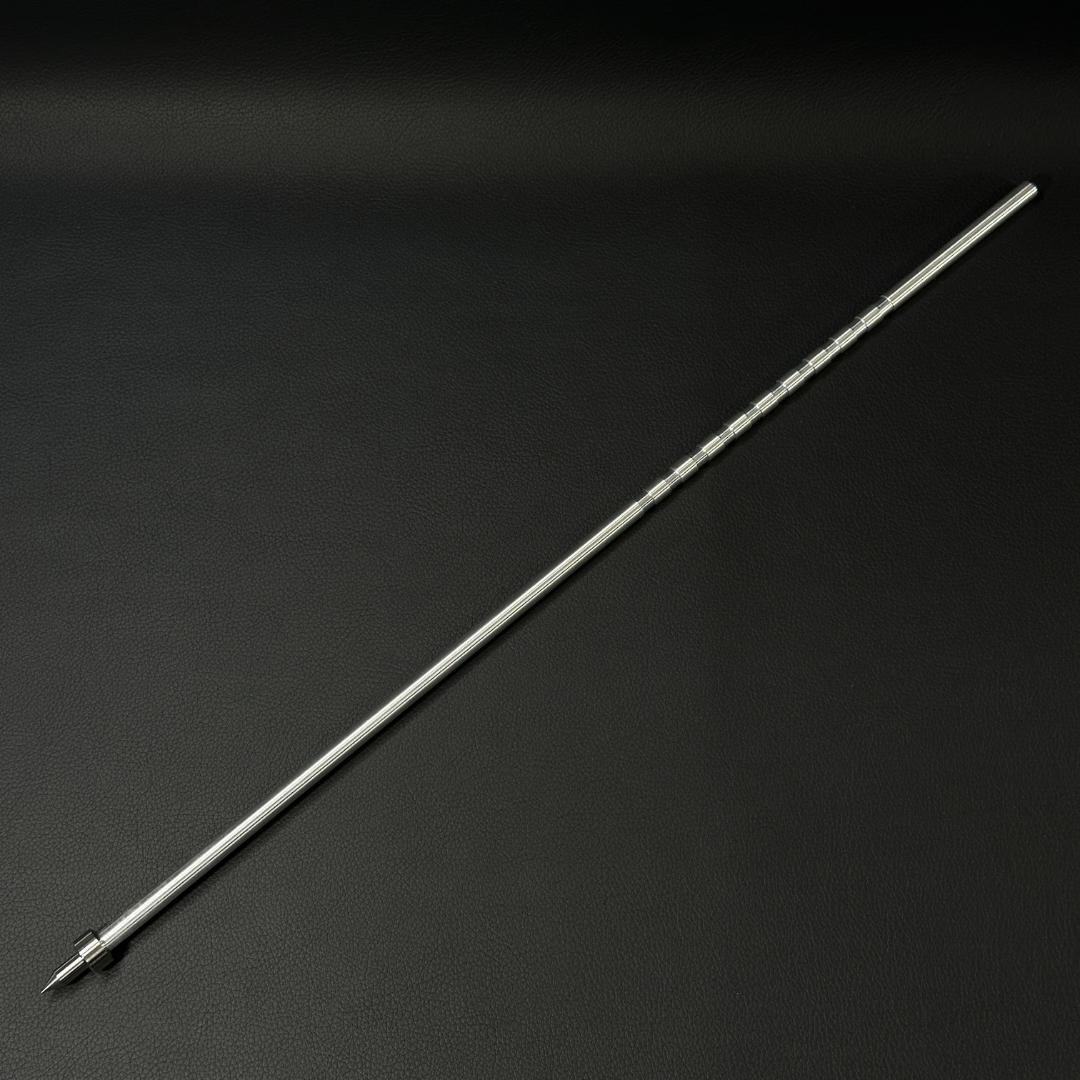 新品 特注品 チェロ エンドピン 8mm 超々ジュラルミン製 溝付き m1846