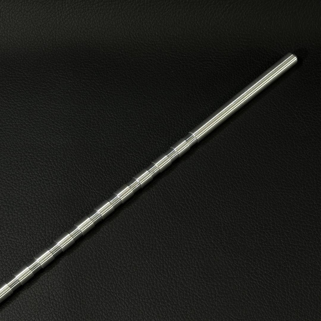 新品 特注品 チェロ エンドピン 8mm 超々ジュラルミン製 溝付き m1846