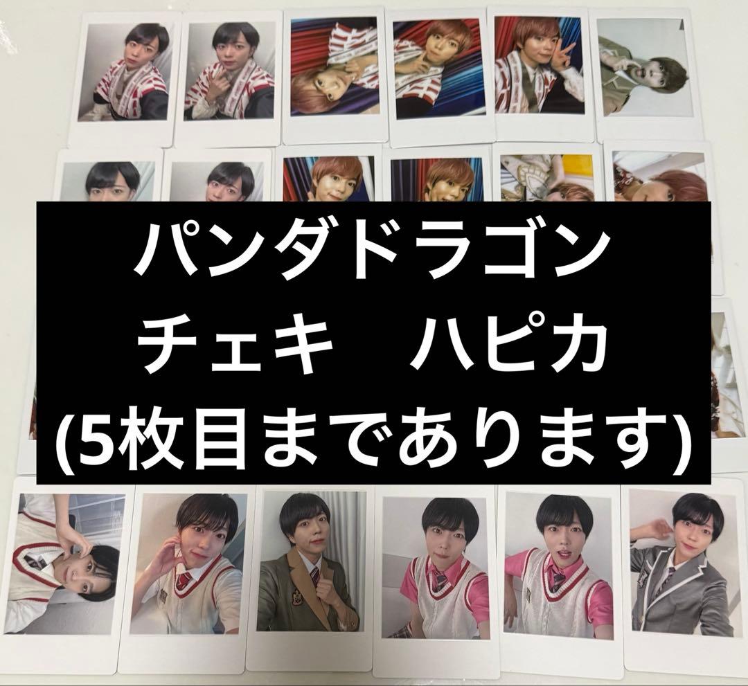 パンダドラゴン　パラゴン　ハピカ　チェキ　ぱっち