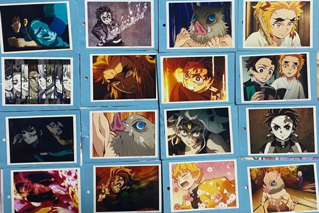 鬼滅の刃　場面写ブロマイドくじ　シークレット含む71枚セット