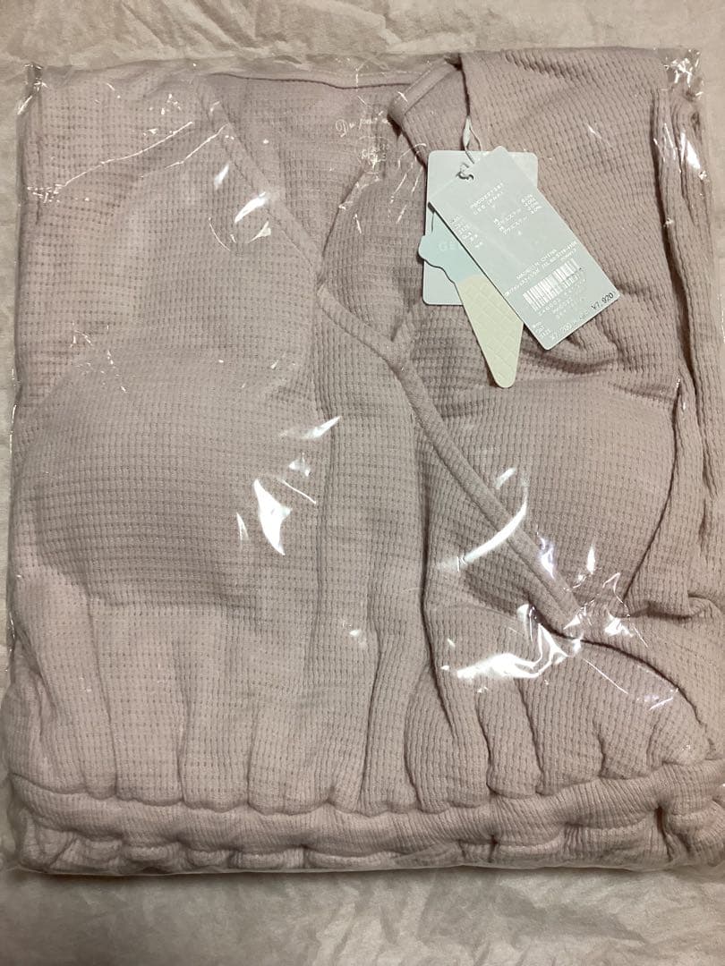 ジェラートピケ　マタニティワッフルテレコドレス　マタニティーワンピース　妊婦授乳