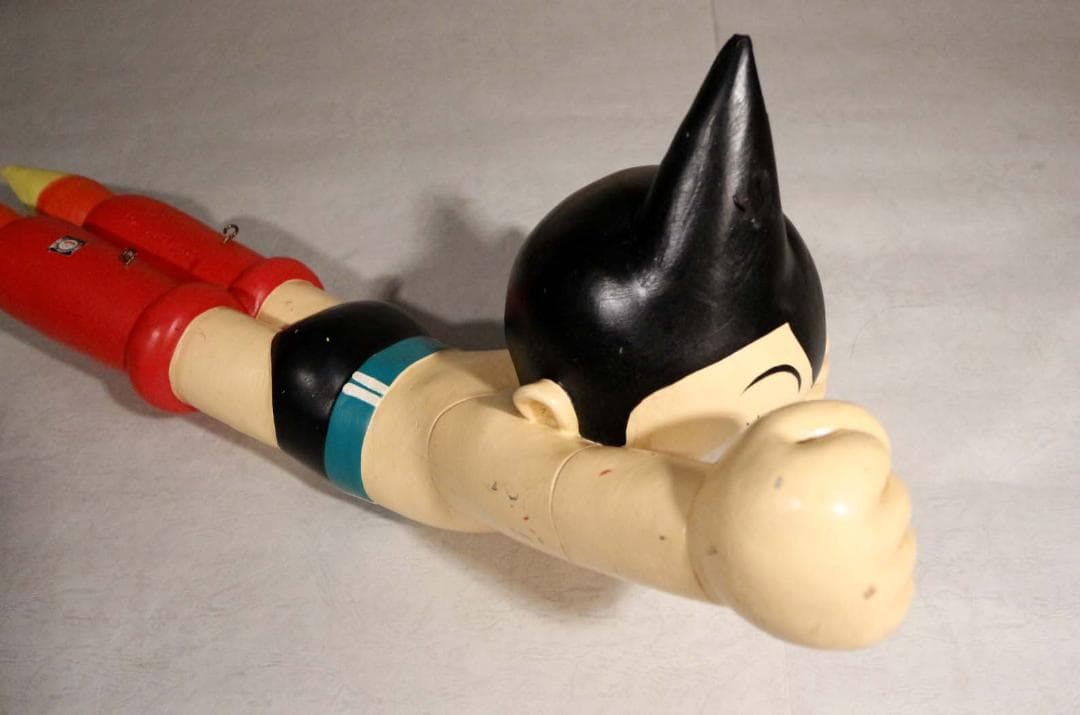 ■レトロ稀少■空飛ぶ鉄腕アトム 全長65cm 特大フィギュア