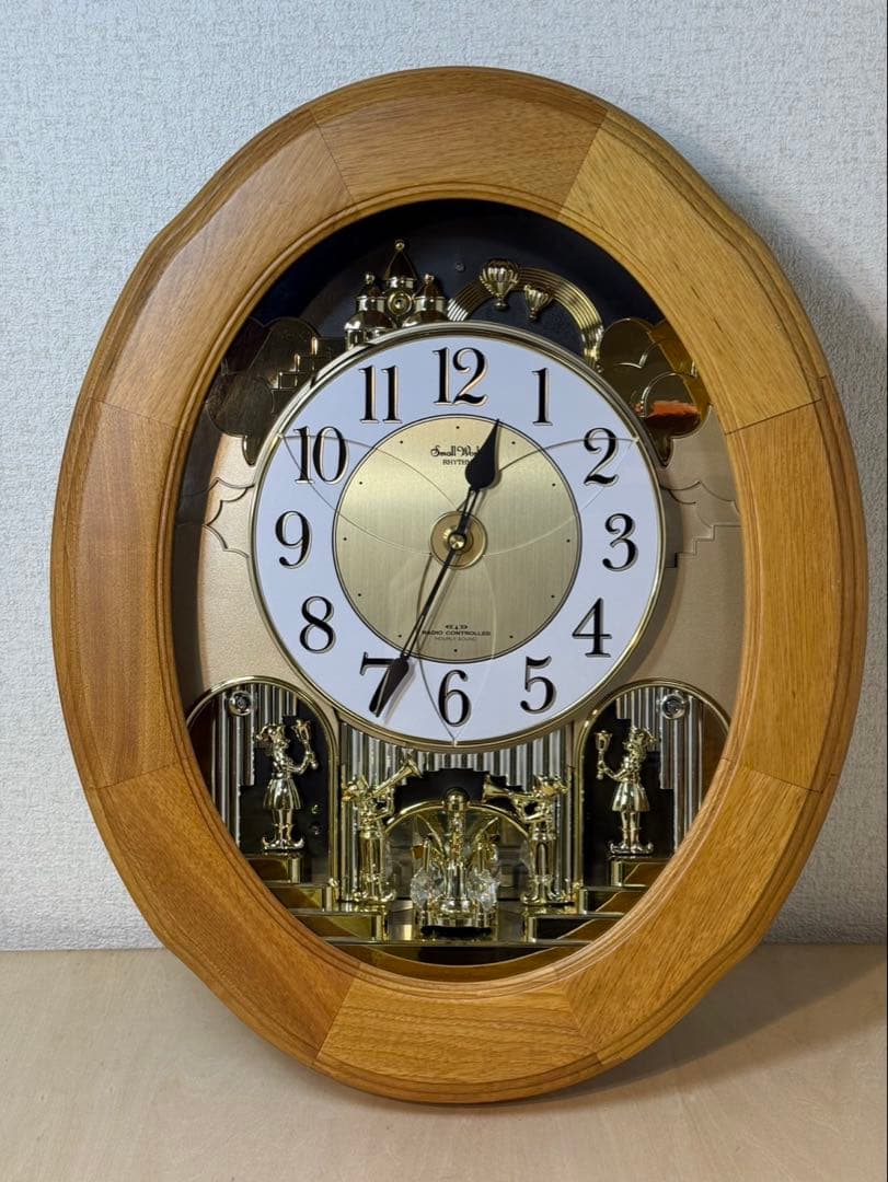 からくり電波時計「スモールワールド」シリーズ　型番: 4MN422RA
