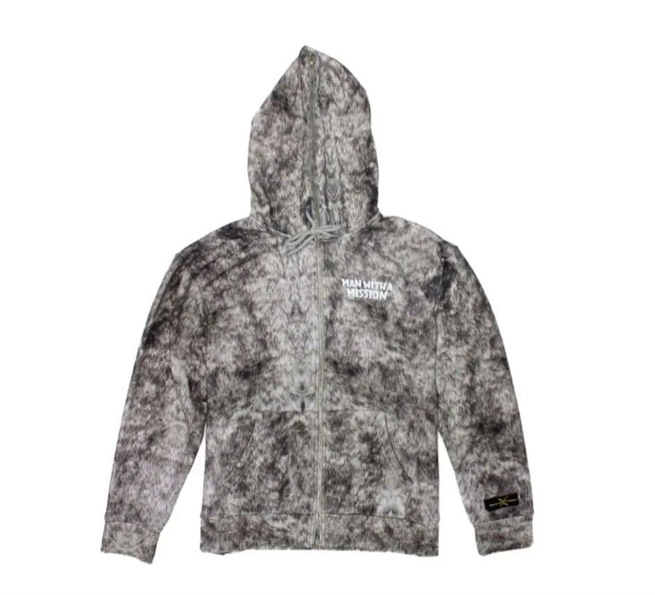 MAN WITH A MISSION お毛並みパーカー Mサイズ