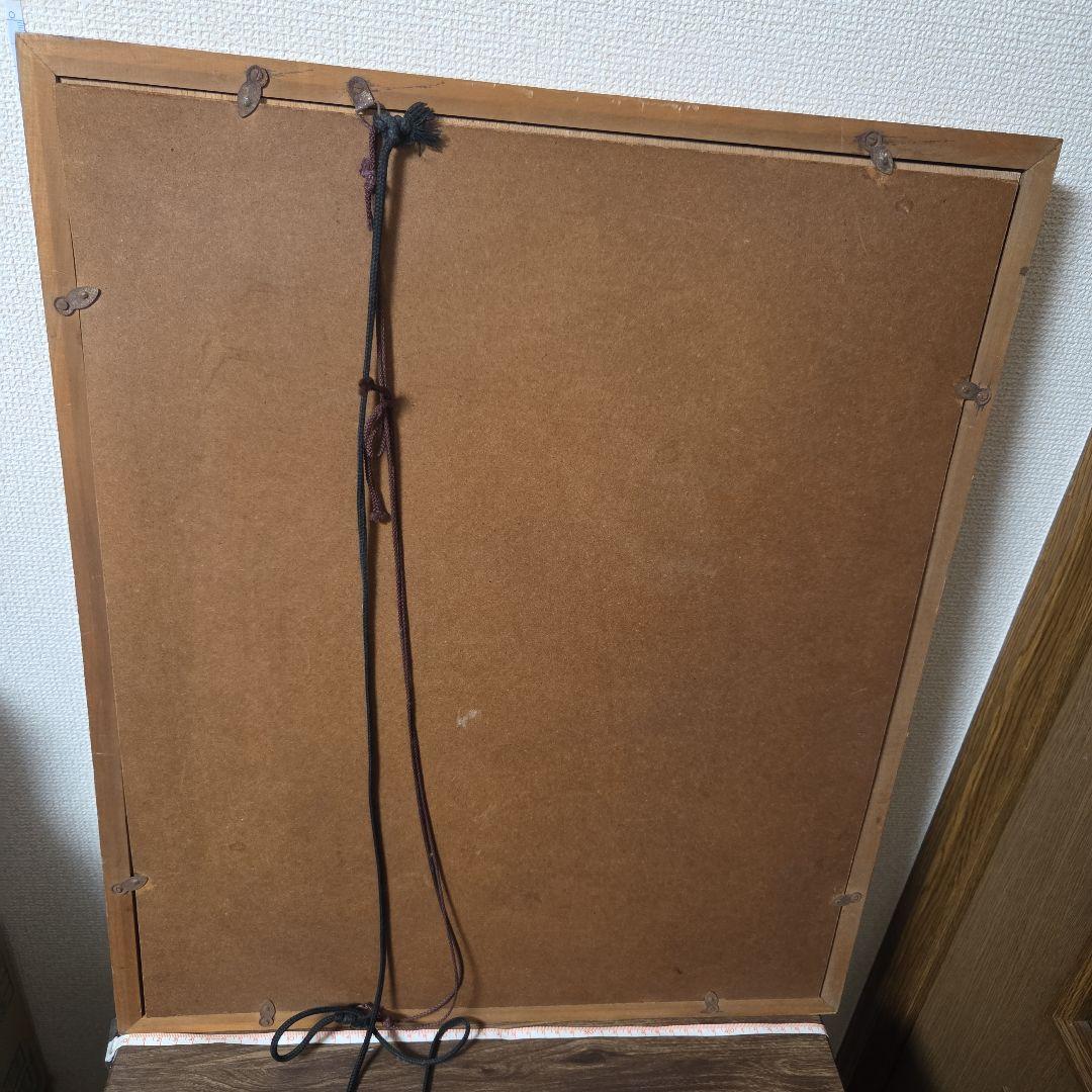 【美品】花と枝の装飾アート作品