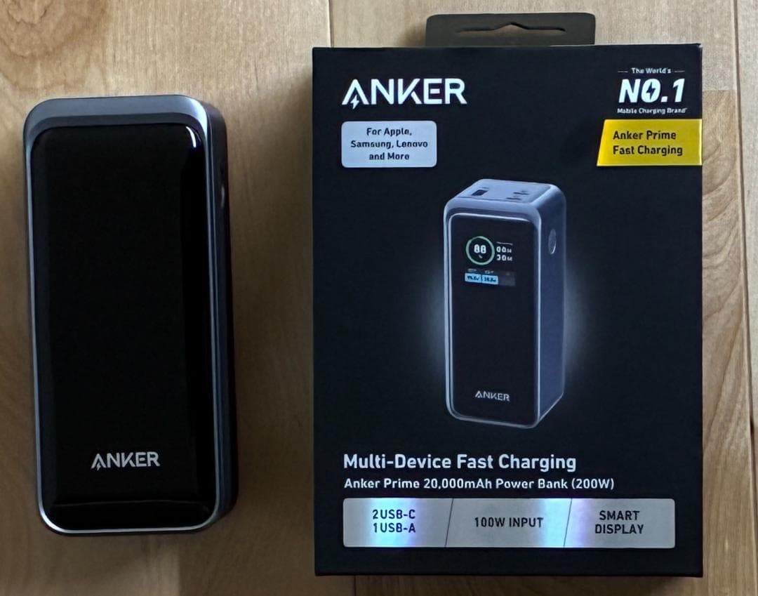 スマホアクセサリー Anker Prime Power Bank (20000mAh, 200W)