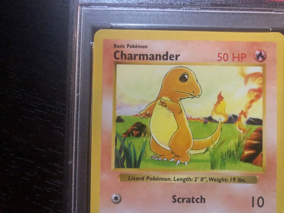 【PSA9】旧裏　ヒトカゲ　Charmander　英語版　ポケモンカードゲーム