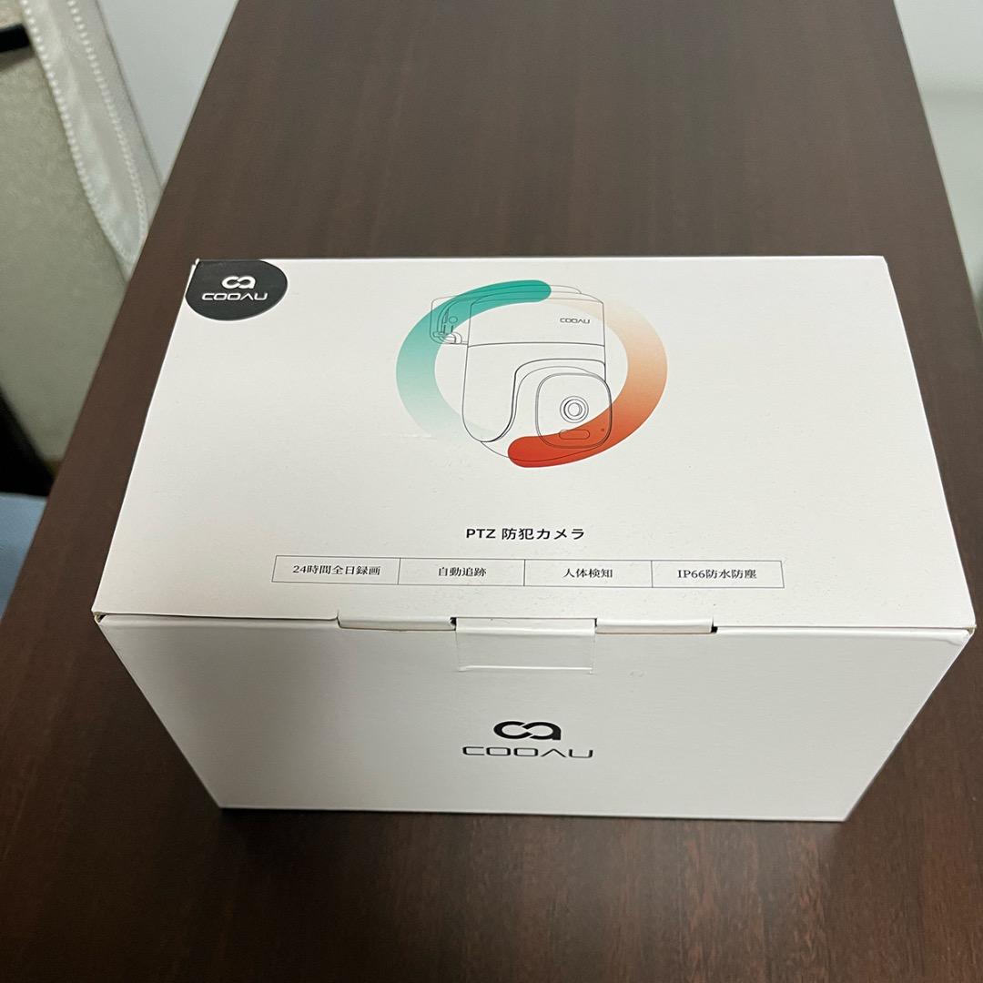 【新品未使用】COOAU 防犯カメラ 800万画素 SDカードセット