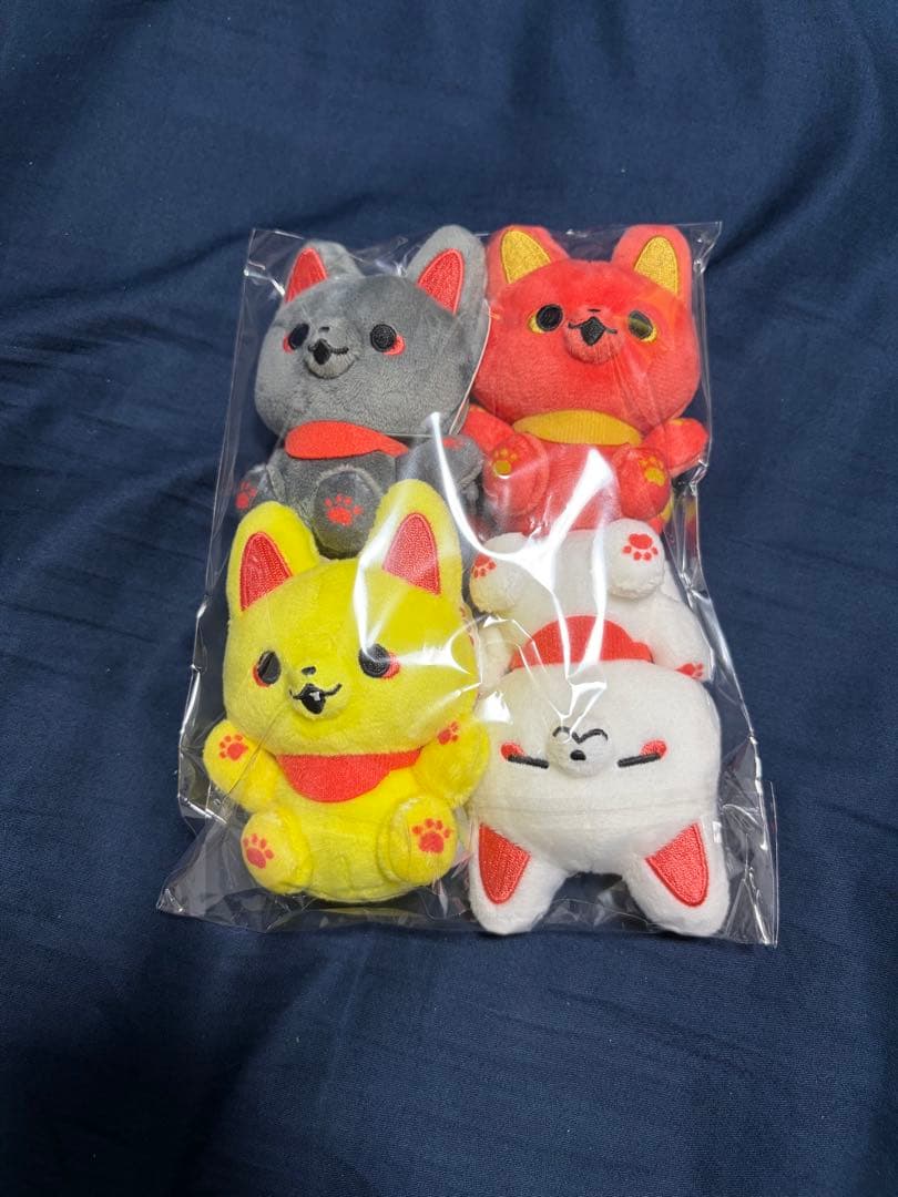 かみさまキツネとサラリーマン　 BIGぬいぐるみ　マスコット