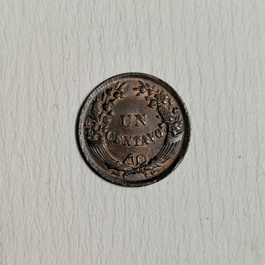 ペルー　1CENTAVO　1センタボ　1ケンタボ　1948年
