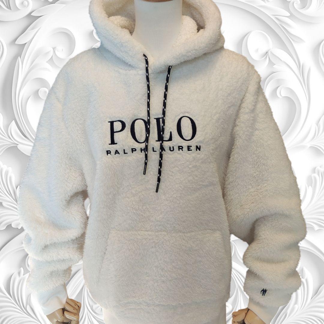 ⭐美品⭐ POLO RALPH LAUREN ボア パーカー ホワイト M