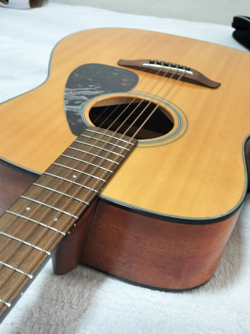 YAMAHA FG-800 トップ単板 ケース付 初心者にもオススメ