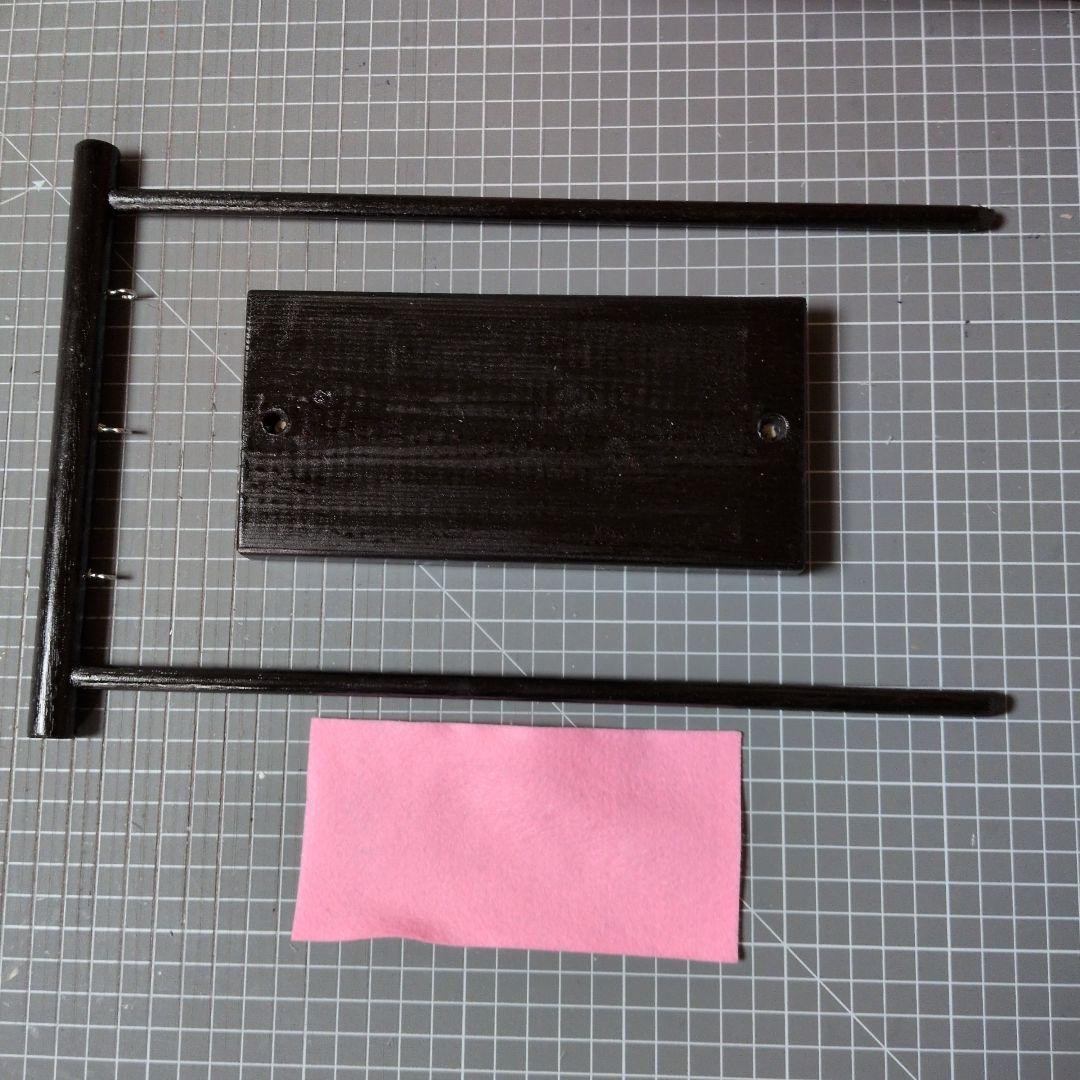 つまみ細工 吊るし飾りと雛飾りセット　 雛壇 　ピンク