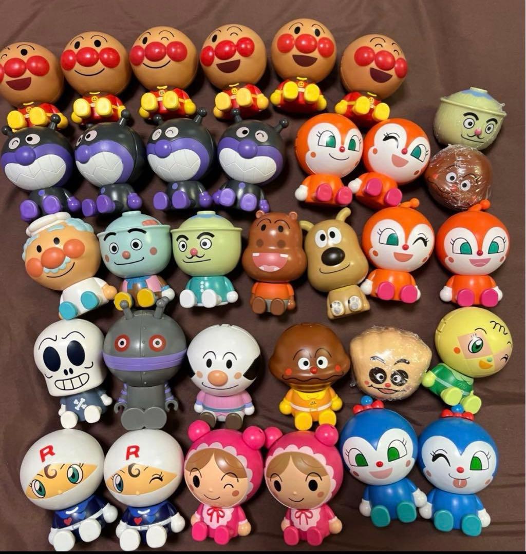 美品　新品アンパンマンおっきなマスコット　まとめ売りガチャガチャ　ジャムおじさん