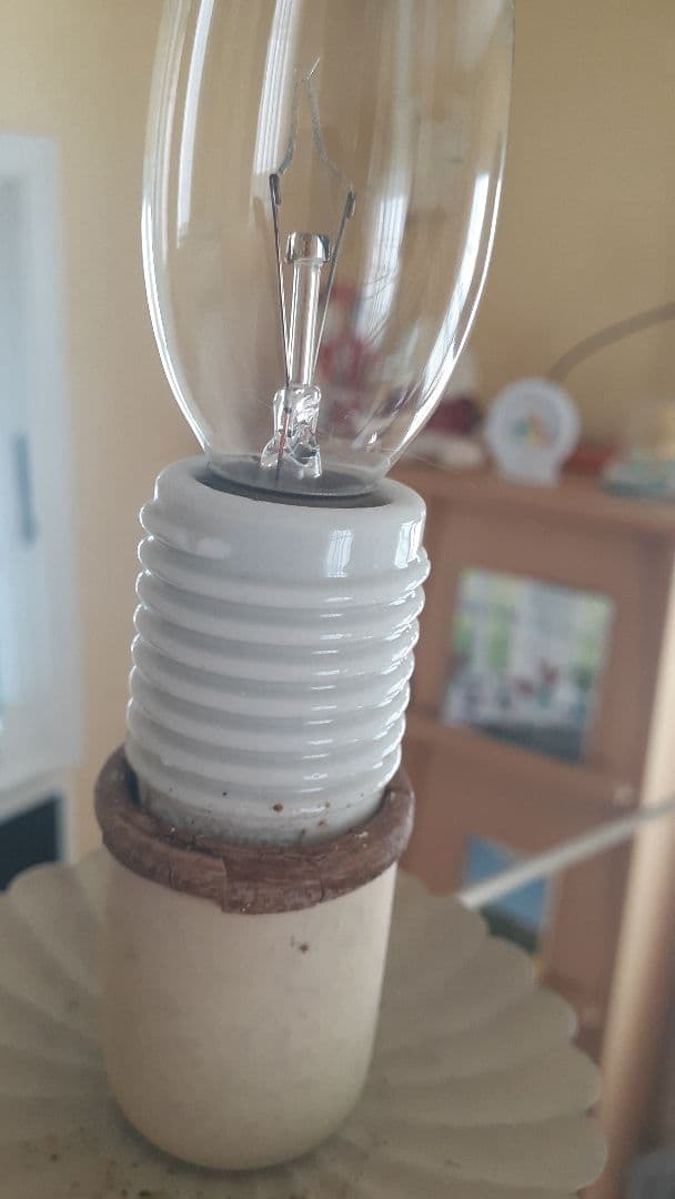 シャンデリア アイアン ホワイト 5灯 欧風 南欧風　フランス製