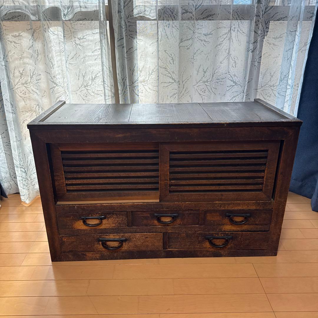 和タンス 和製アンティーク 収納 和風 インテリア