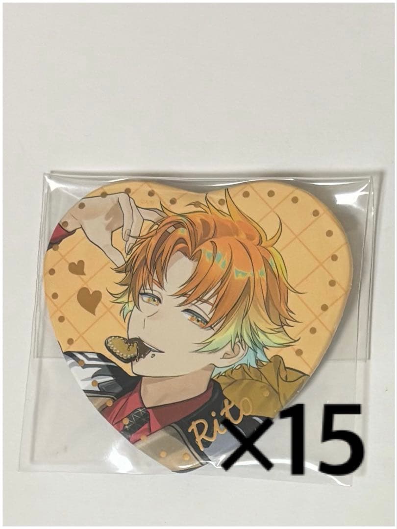 にじさんじ 宇佐美リト 缶バッジ Melty Valentine