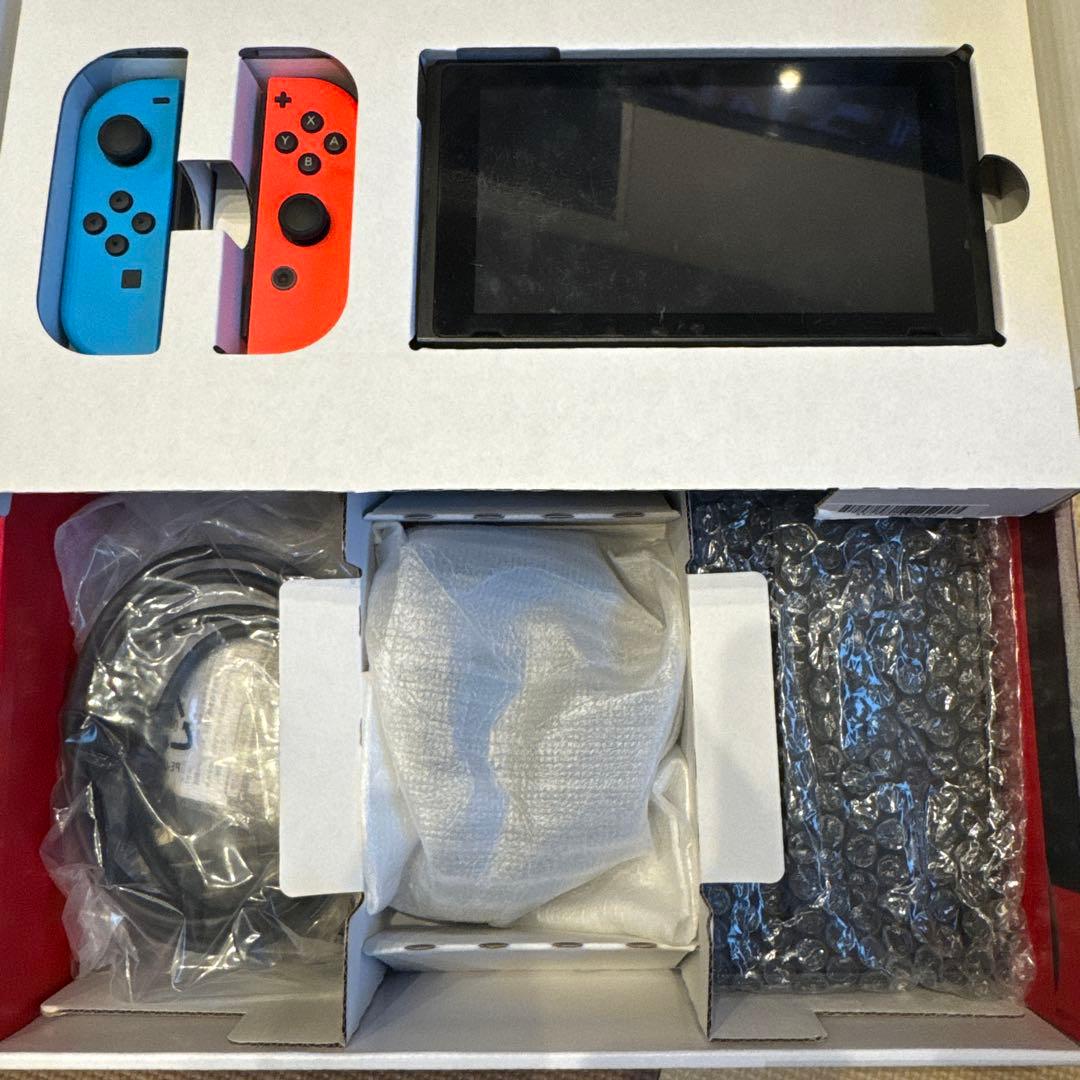 【裏のスタンドがない】Nintendo Switch 本体一式 スイッチ