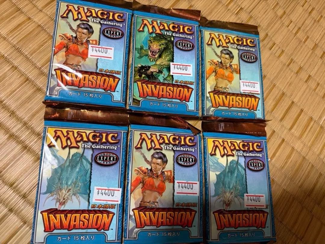 【未開封品セール】マジック：ザ・ギャザリング インベージョン 6パックセット