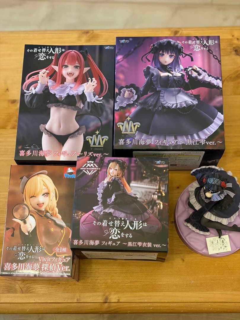 その着せ替え人形は恋をする　喜多川海夢　黒江雫　フィギュア　5点セット