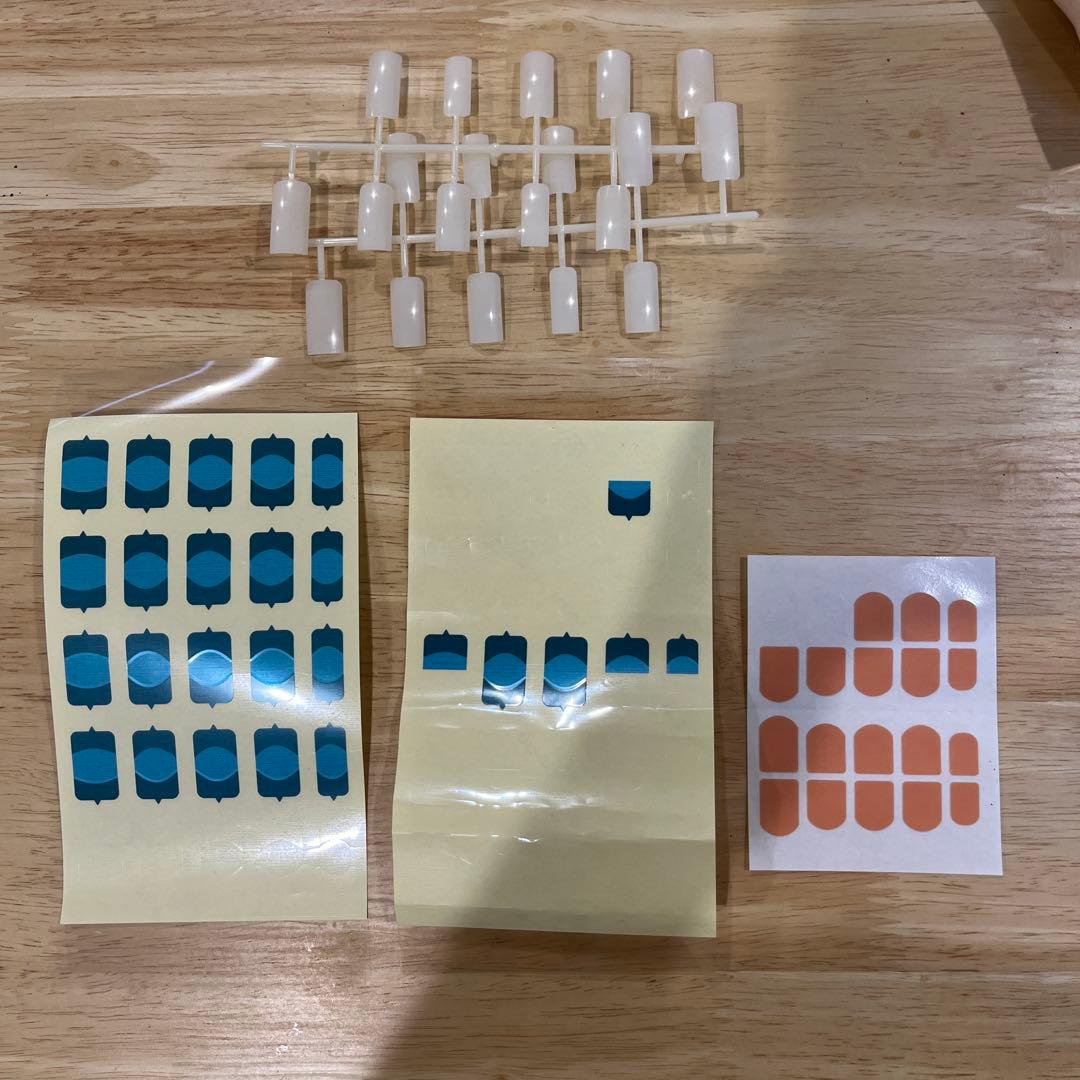 【MOF】JNEC認定 モデルハンド ネイルシート•チップ付き