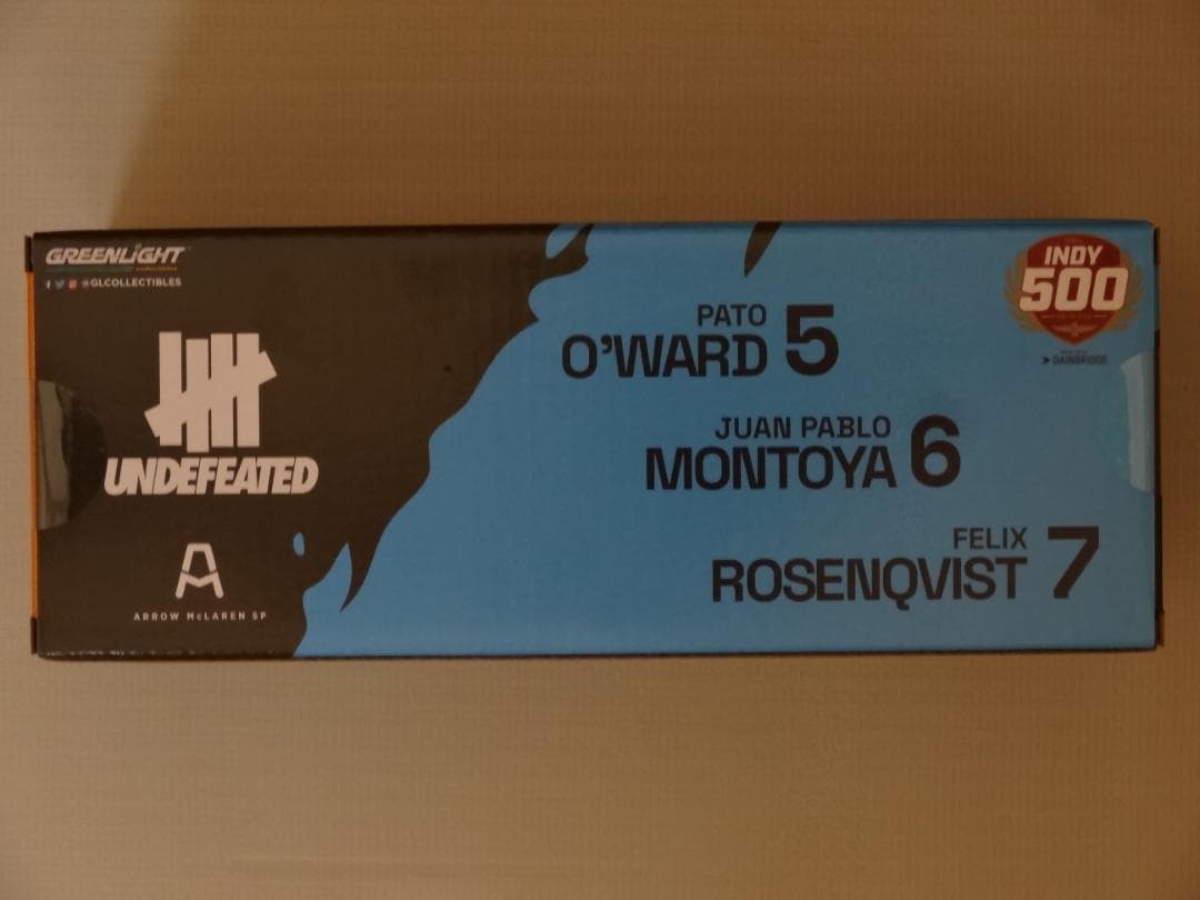 ミニカー ARROW MCLAREN '2022 INDY500 3-CAR SET