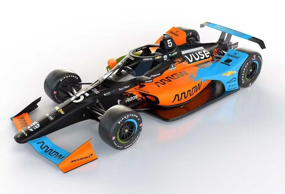 ミニカー ARROW MCLAREN '2022 INDY500 3-CAR SET