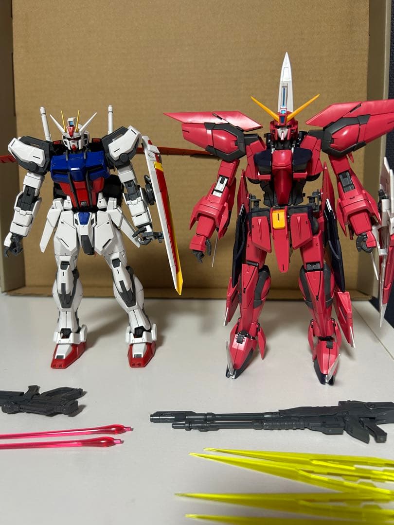 MG イージスガンダム　MG ストライクガンダムver.RM 2体セット