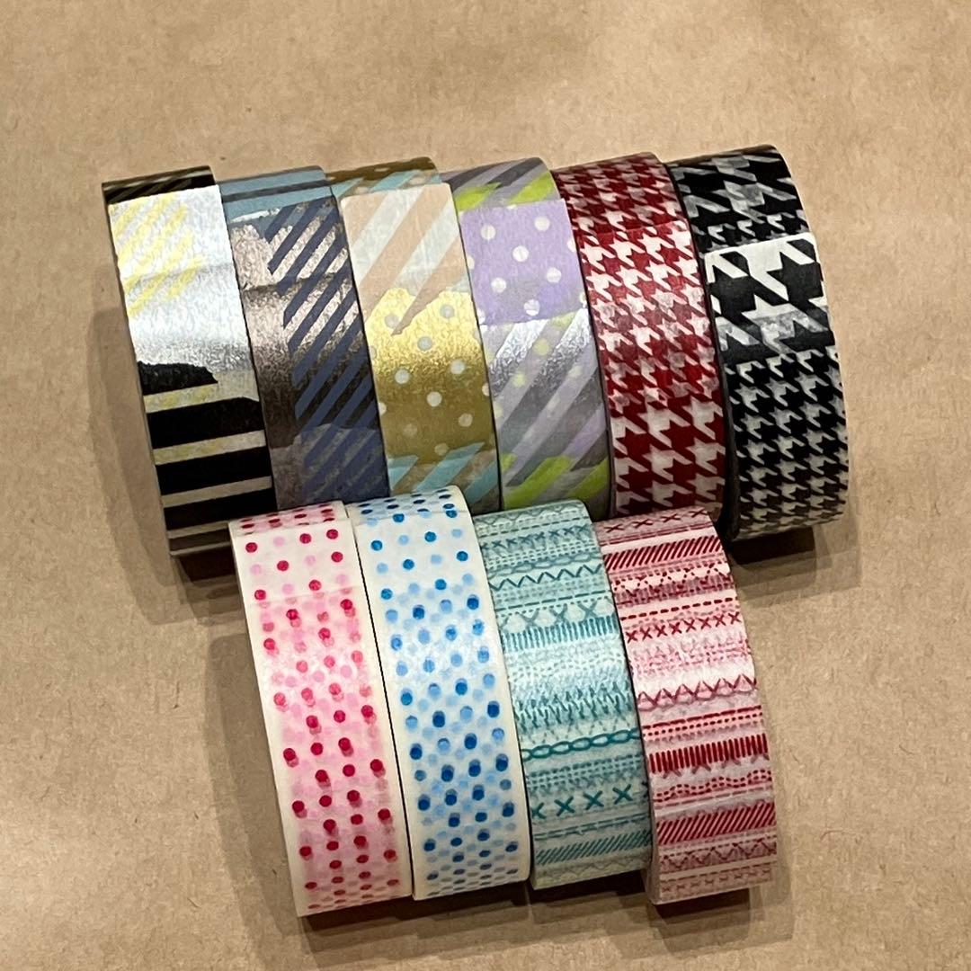 【廃盤レア/未使用あり】マスキングテープ カモ井 10本セット