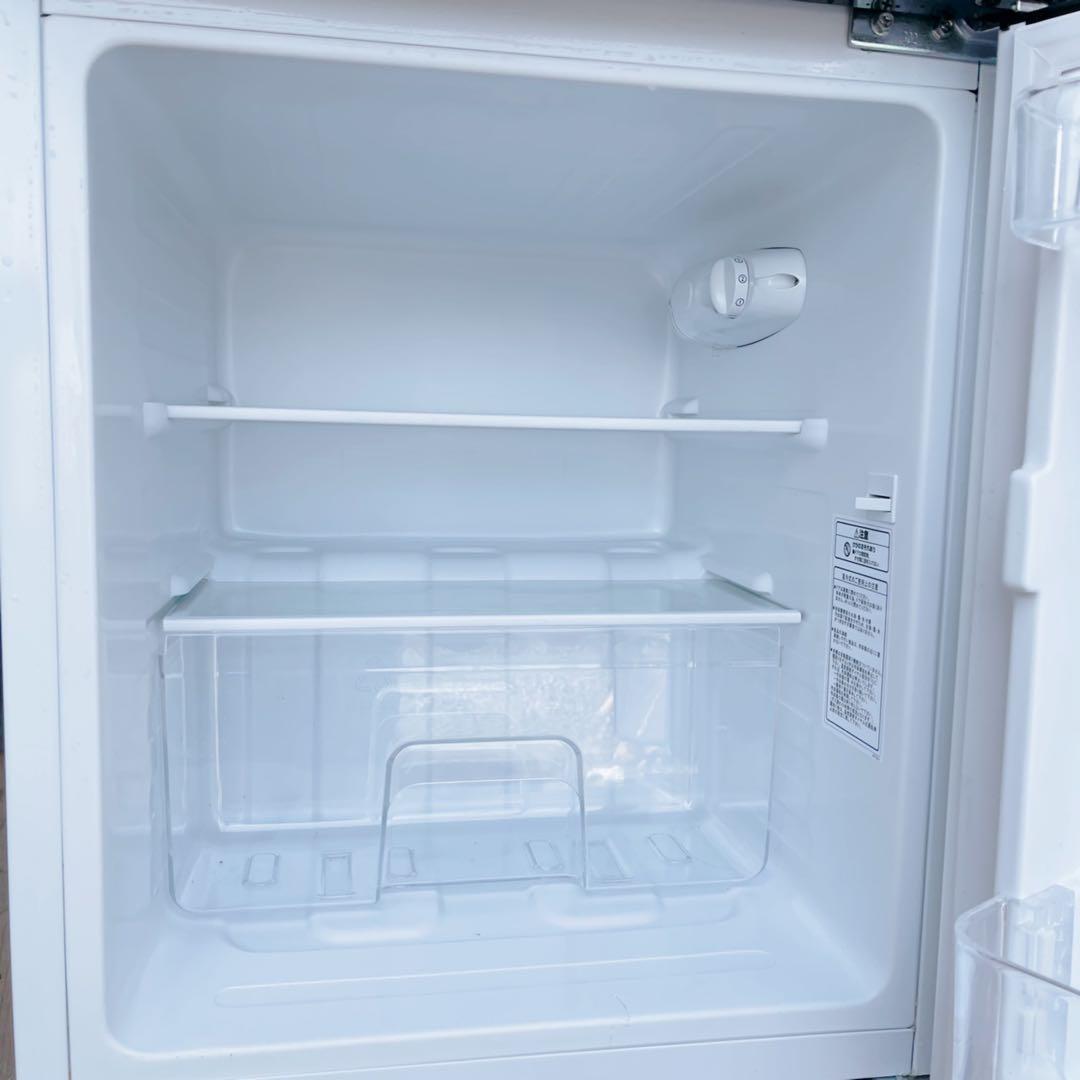 取付無料！高性能おしゃれホワイトインテリア小さめ便利サイズ冷蔵庫！洗濯機