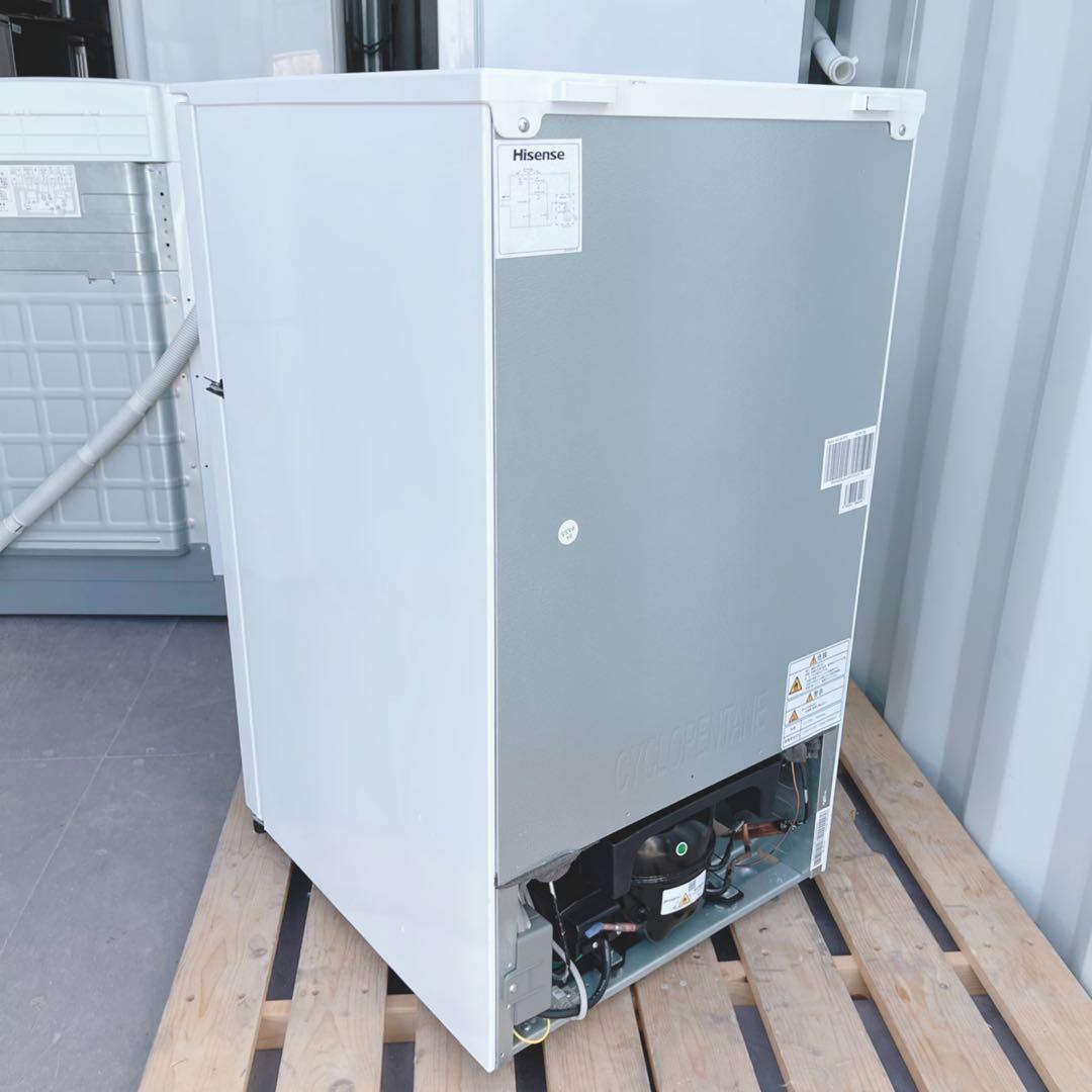 取付無料！高性能おしゃれホワイトインテリア小さめ便利サイズ冷蔵庫！洗濯機