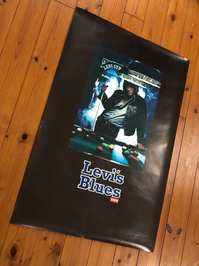 レア70年代オリジナルLEVISリーバイス販促用ビンテージポスター501BIGE