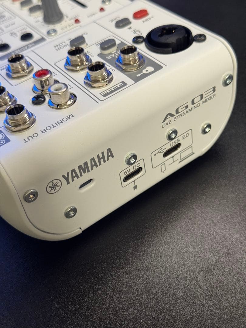 DJ機材 YAMAHA AG03mk2