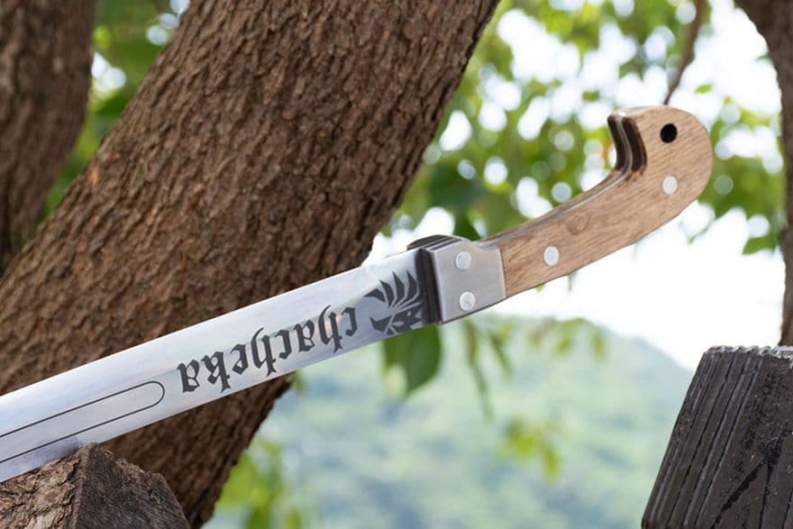 カチャカ 刀 鋼の刃 木製ハンドル 古兵器 武具 刀装具 鍛造打 鋼刀 冷兵器