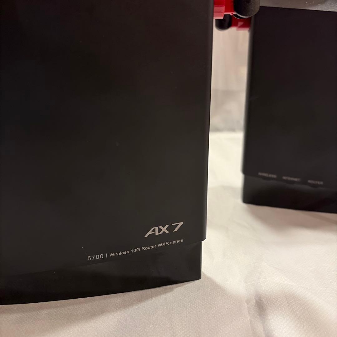BUFFALO WXR-5700AX7S 2台　と中継機セット