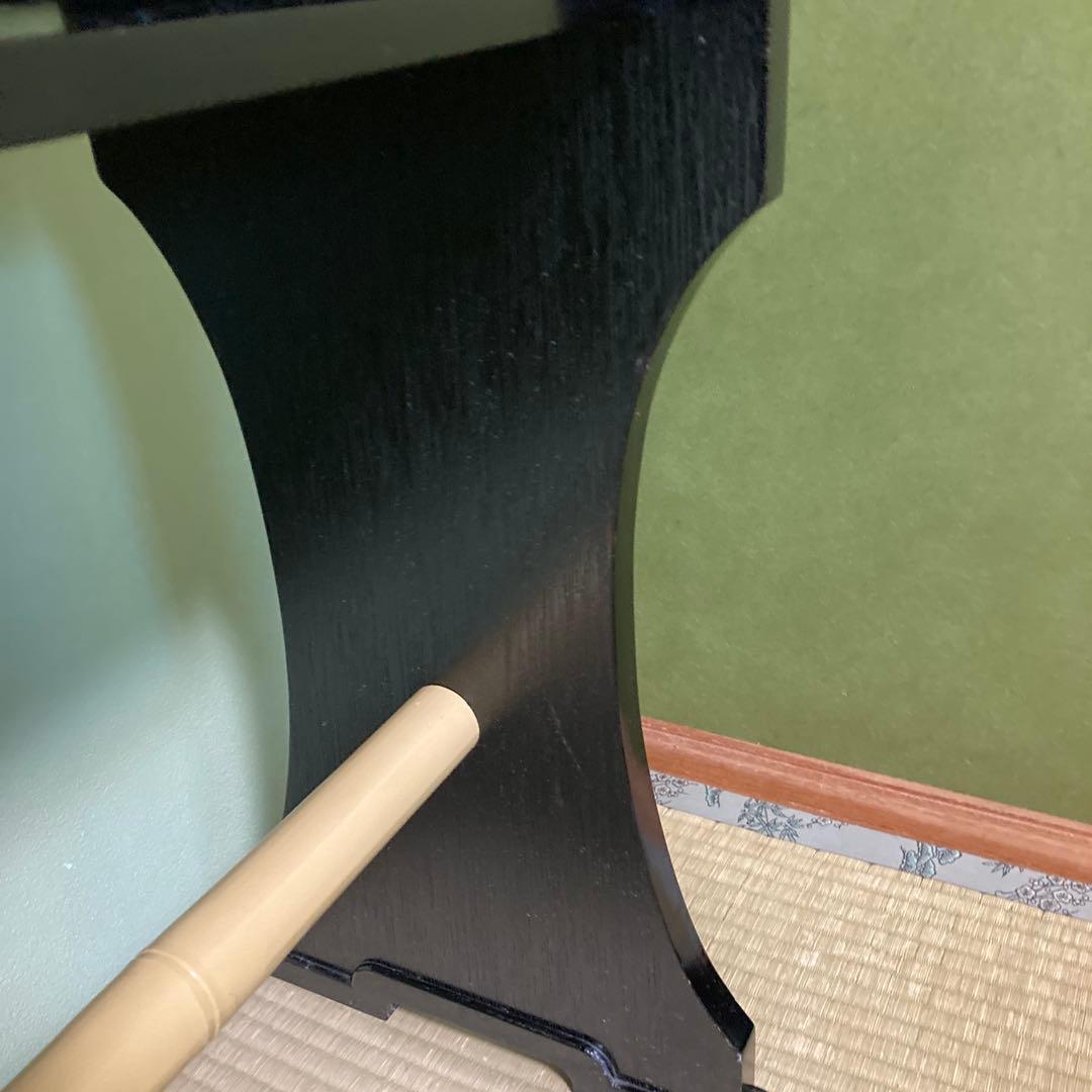 茶道　立礼用棚　掻き合塗り　組み立て式