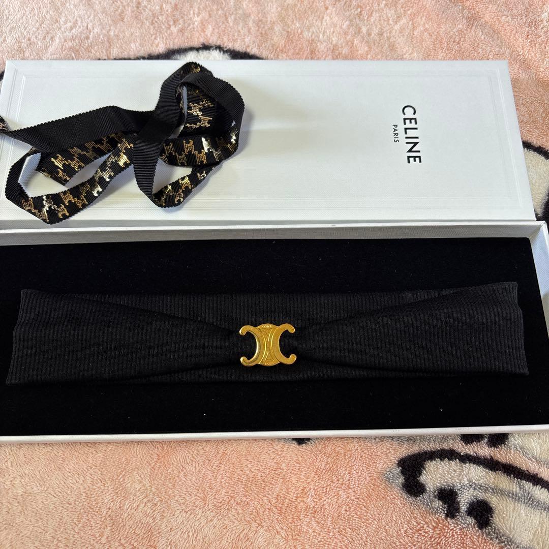 2025セリーヌ◇トリオンフヘアバンド新品