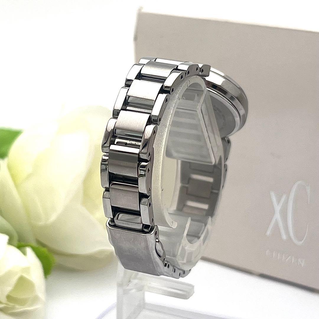 ☆電波ソーラー☆シチズン　クロスシー　ハッピーフライト　レディース腕時計　デイト