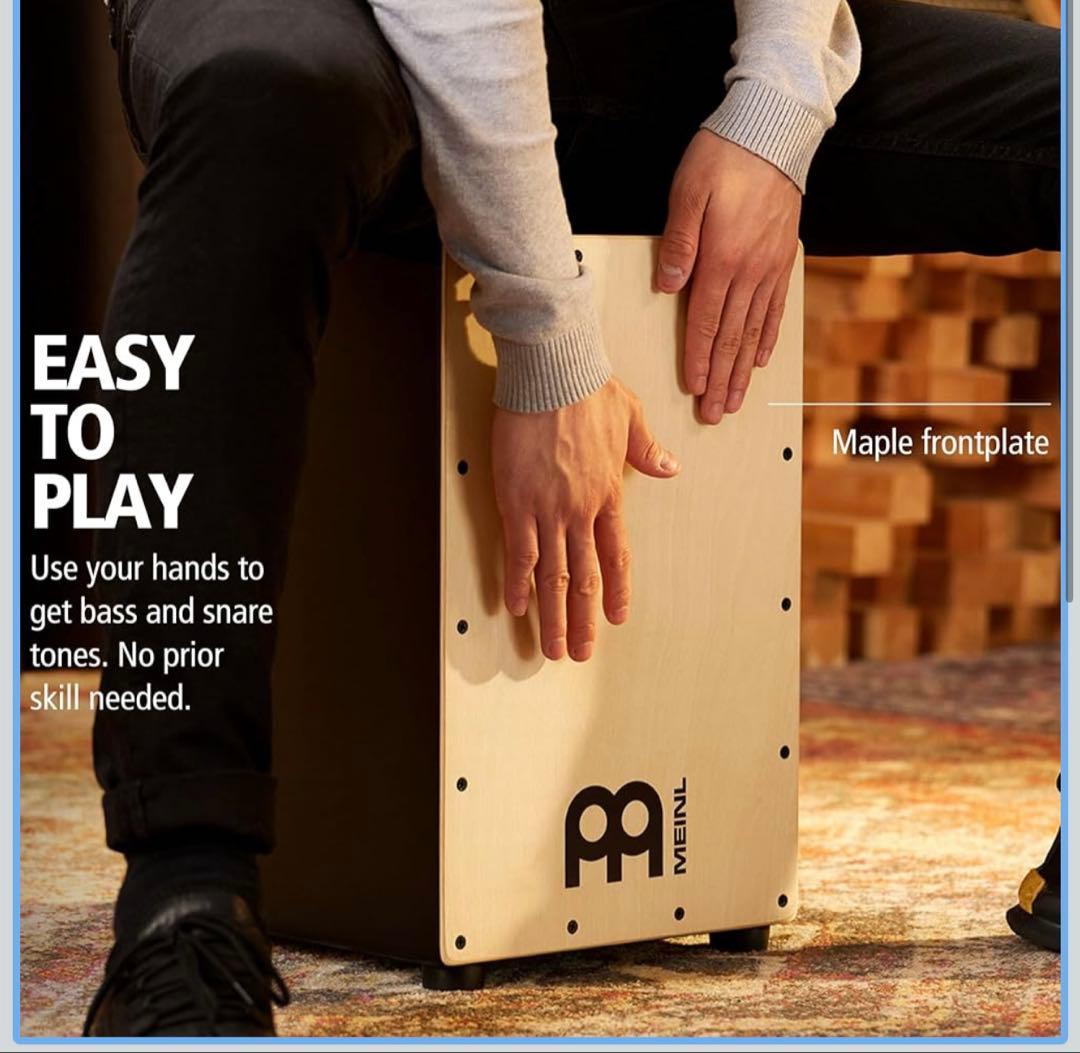 MEINL Percussion マイネル カホン MCAJ100BK-MA+