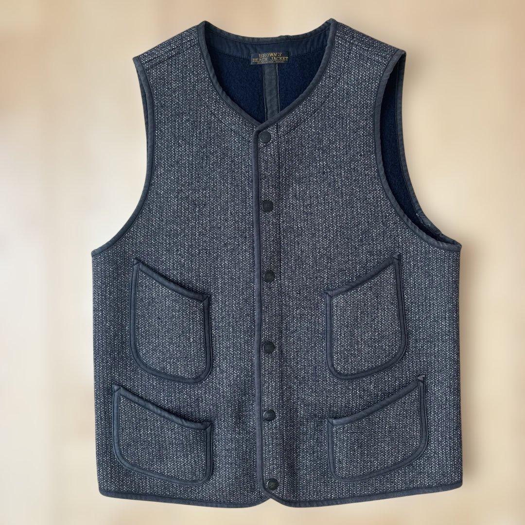 山*ん様 BROWN'S BEACH ビーチクロスベスト 38 フルカウント