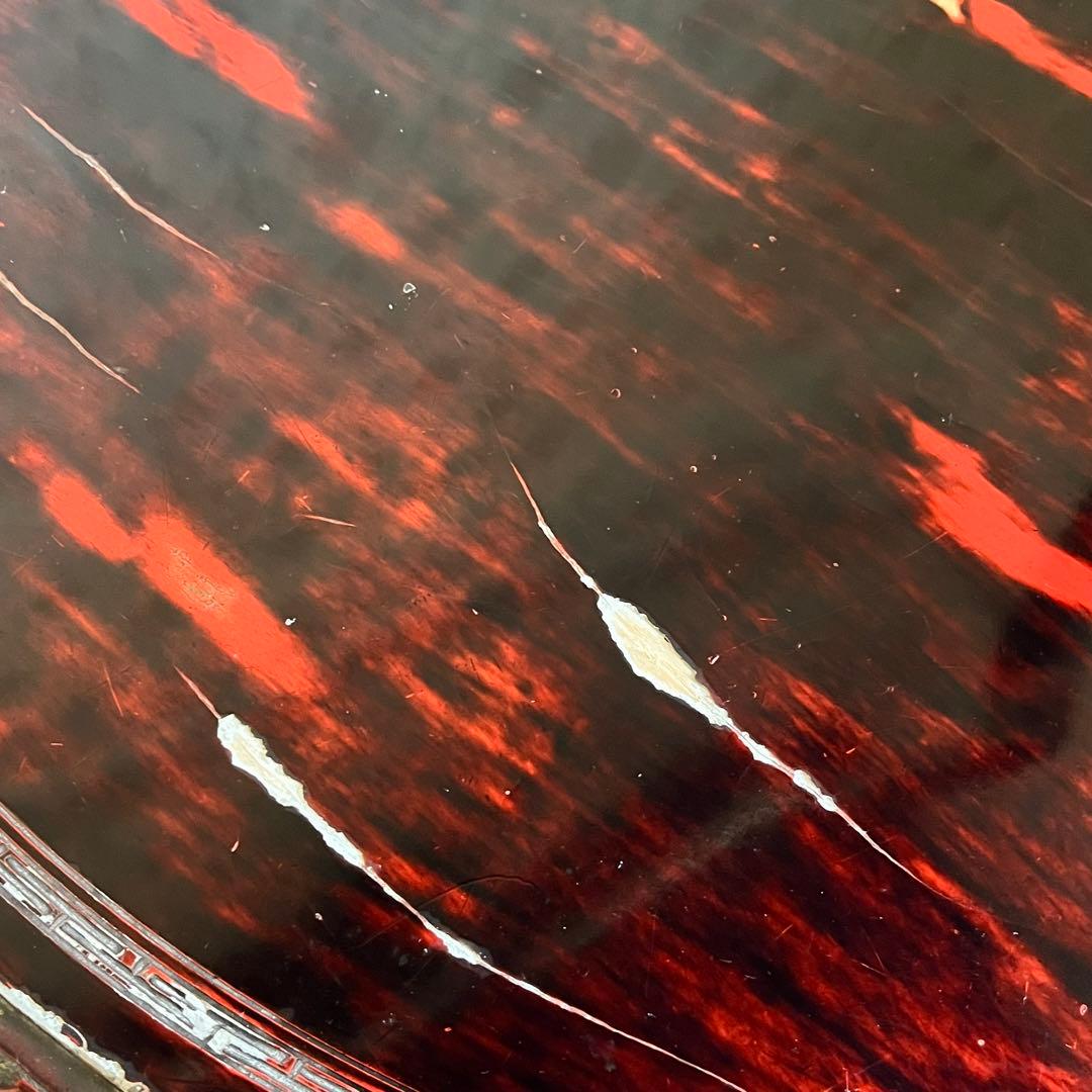 【アンティーク】李朝 彫刻 天然木 座卓 ちゃぶ台 センターテーブル 古家具