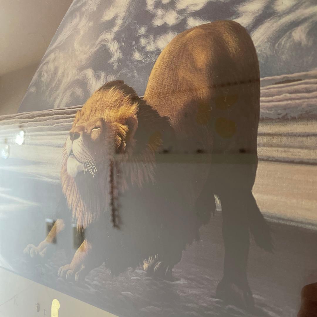 シムメール ライオンポスター