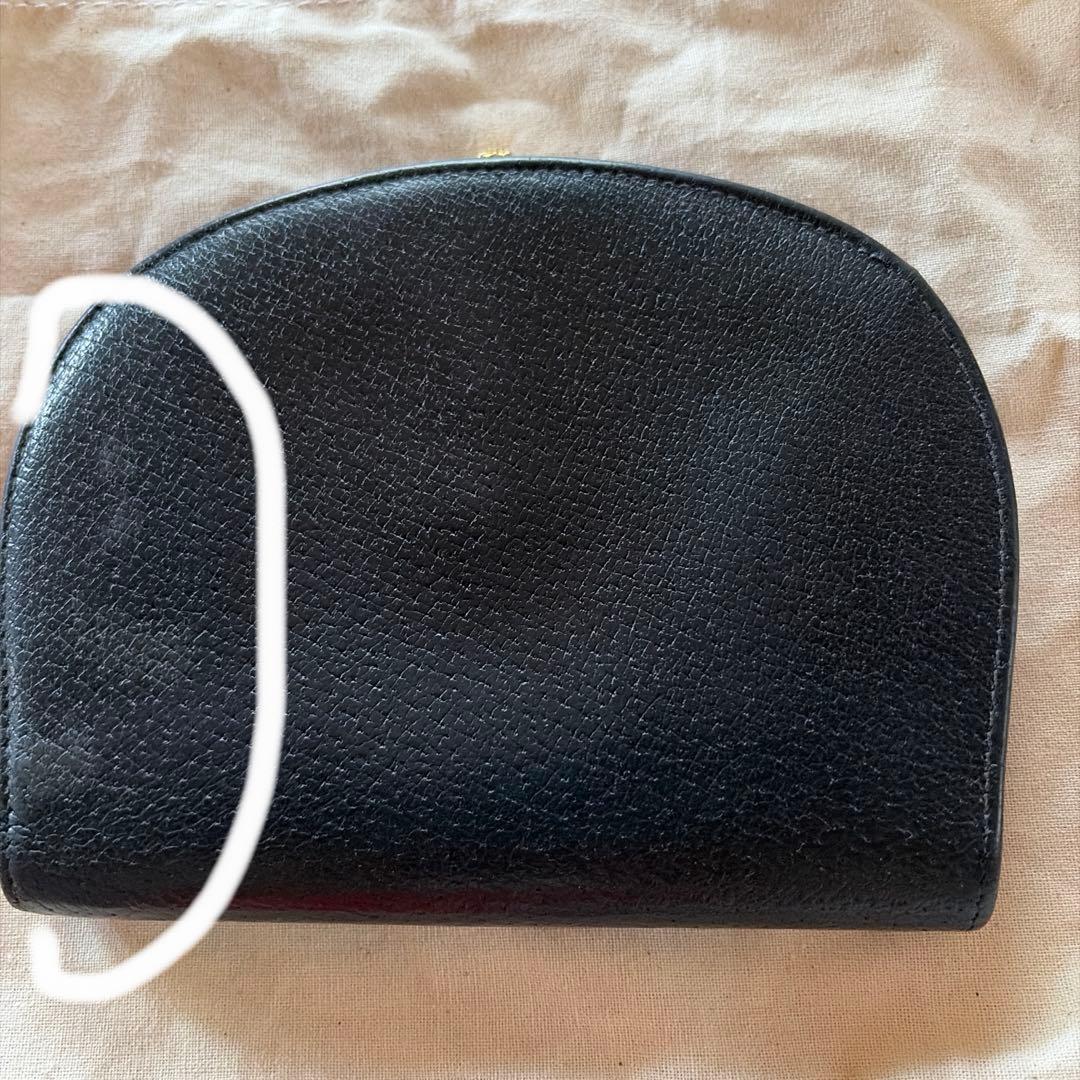 GUCCI オールドグッチ　二つ折り財布 Gゴールド金具