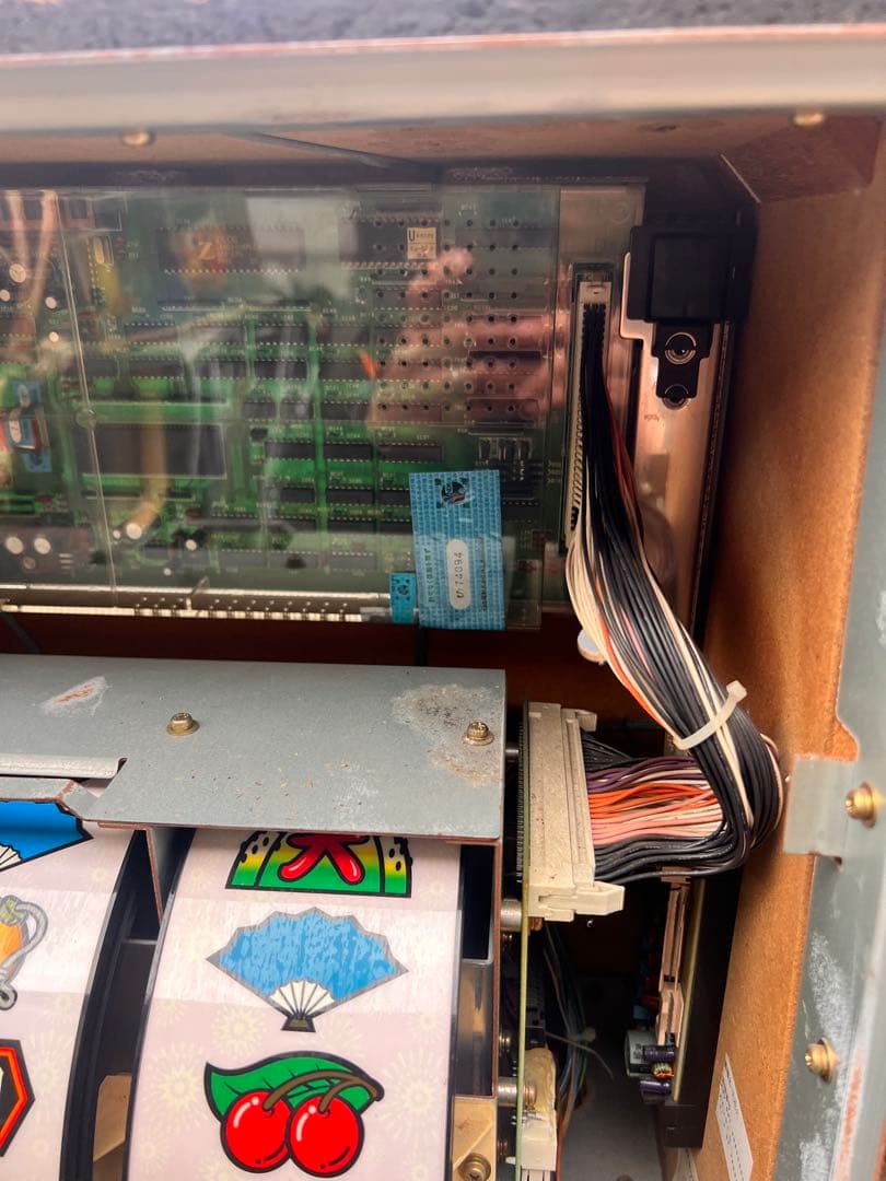 動作良好 パチスロ実機 大花火 機 レトロスロット