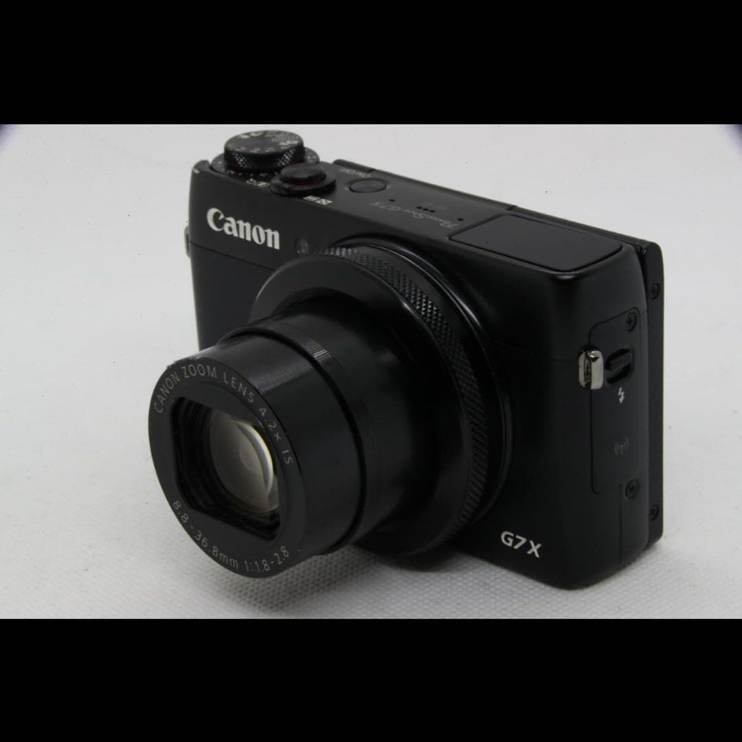 【美品】Canon G7 X コンパクトデジタルカメラ バッテリー充電器付属