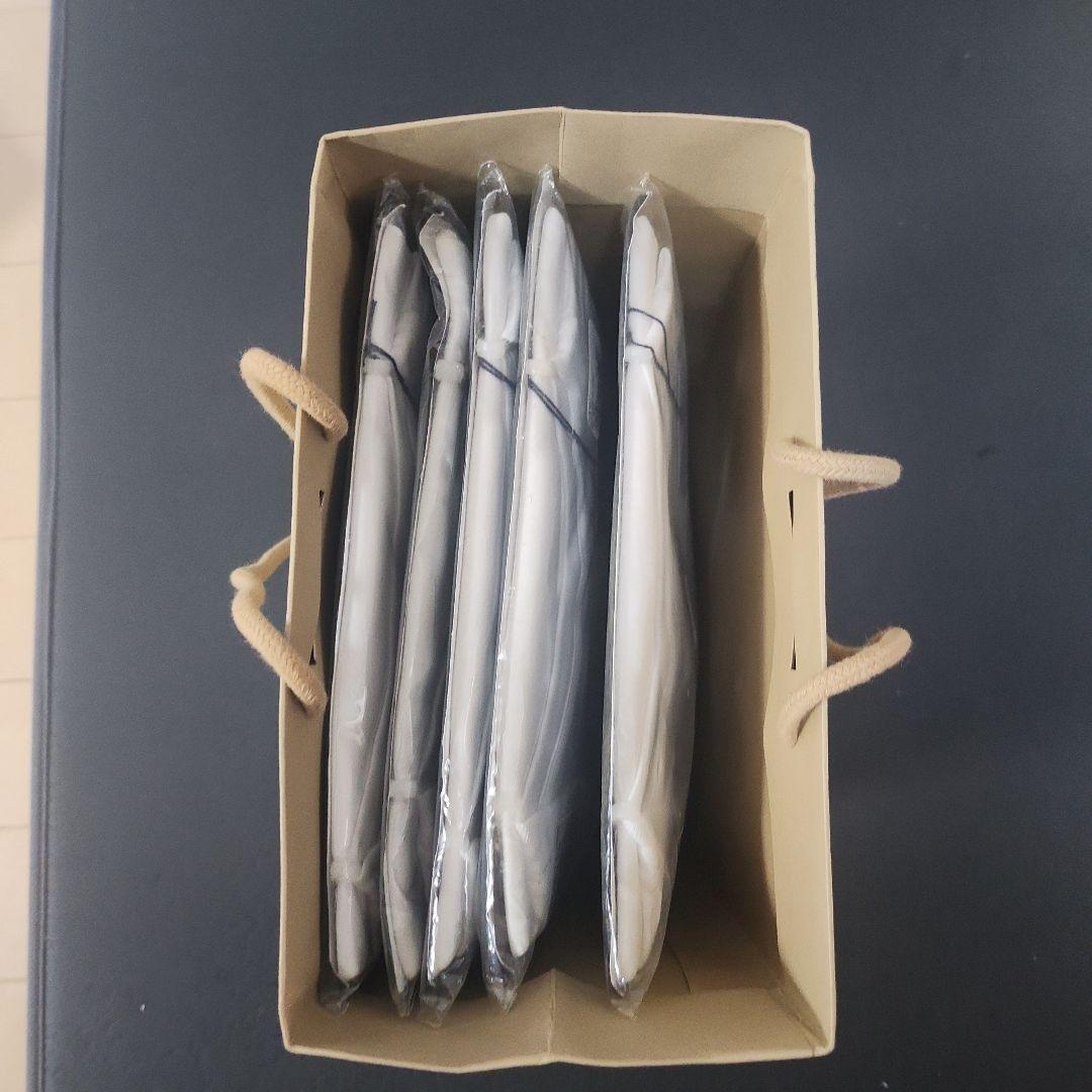 BURBERRY ホワイト 長袖シャツ 5枚セット