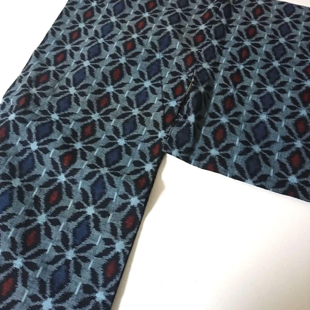 1565★書生絣 綿の着物 アンサンブル おまとめ リメイク素材