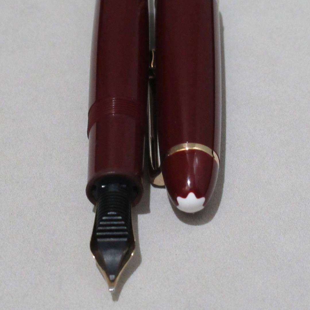 モンブラン 万年筆 147 ボルドー トラベラー